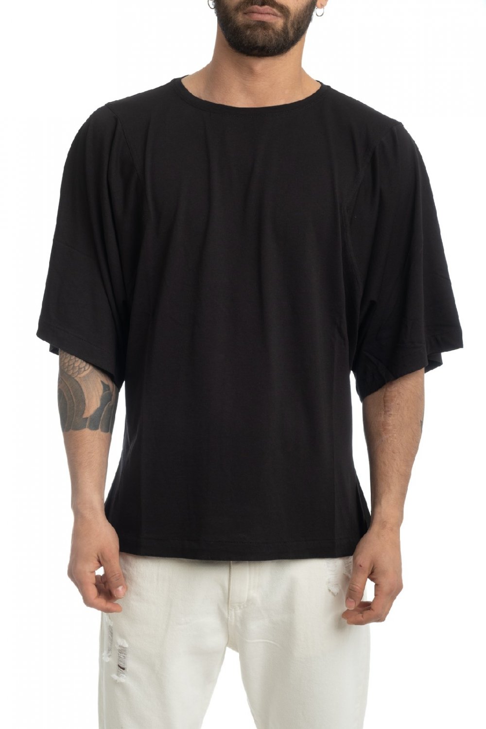 T SHIRT NERA UOMO GAELLE PARIS GBU00213STMM Choose Fashion Store