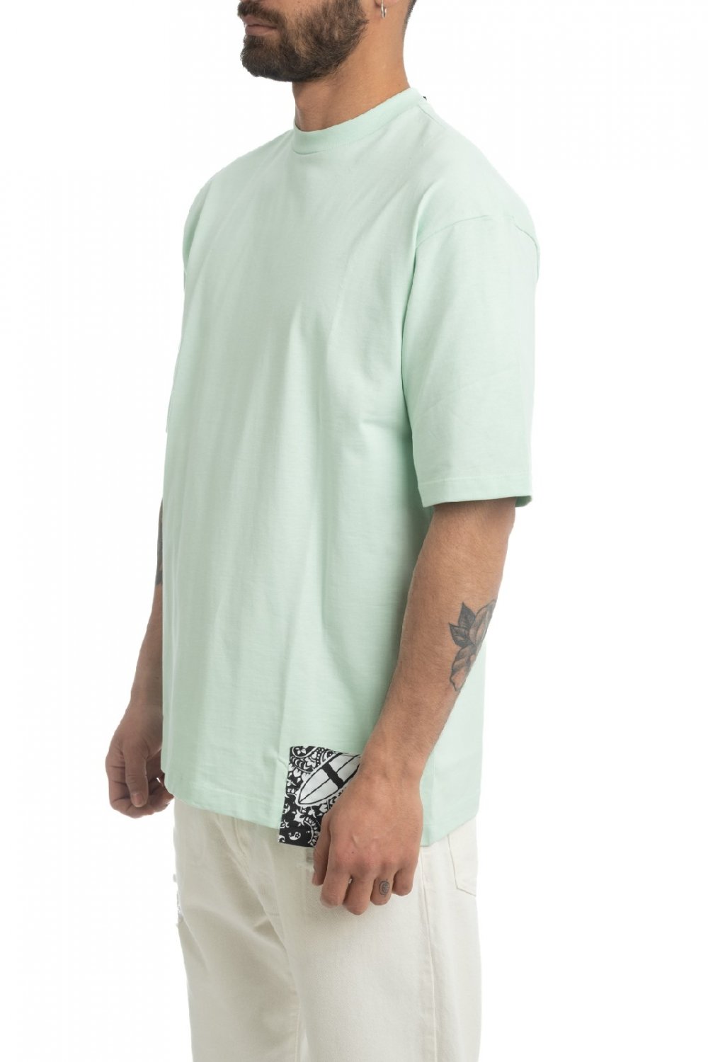 BURTON T-Shirt Uomo Lowball Manica Lunga Verde Acqua - Impact shop action  sport store