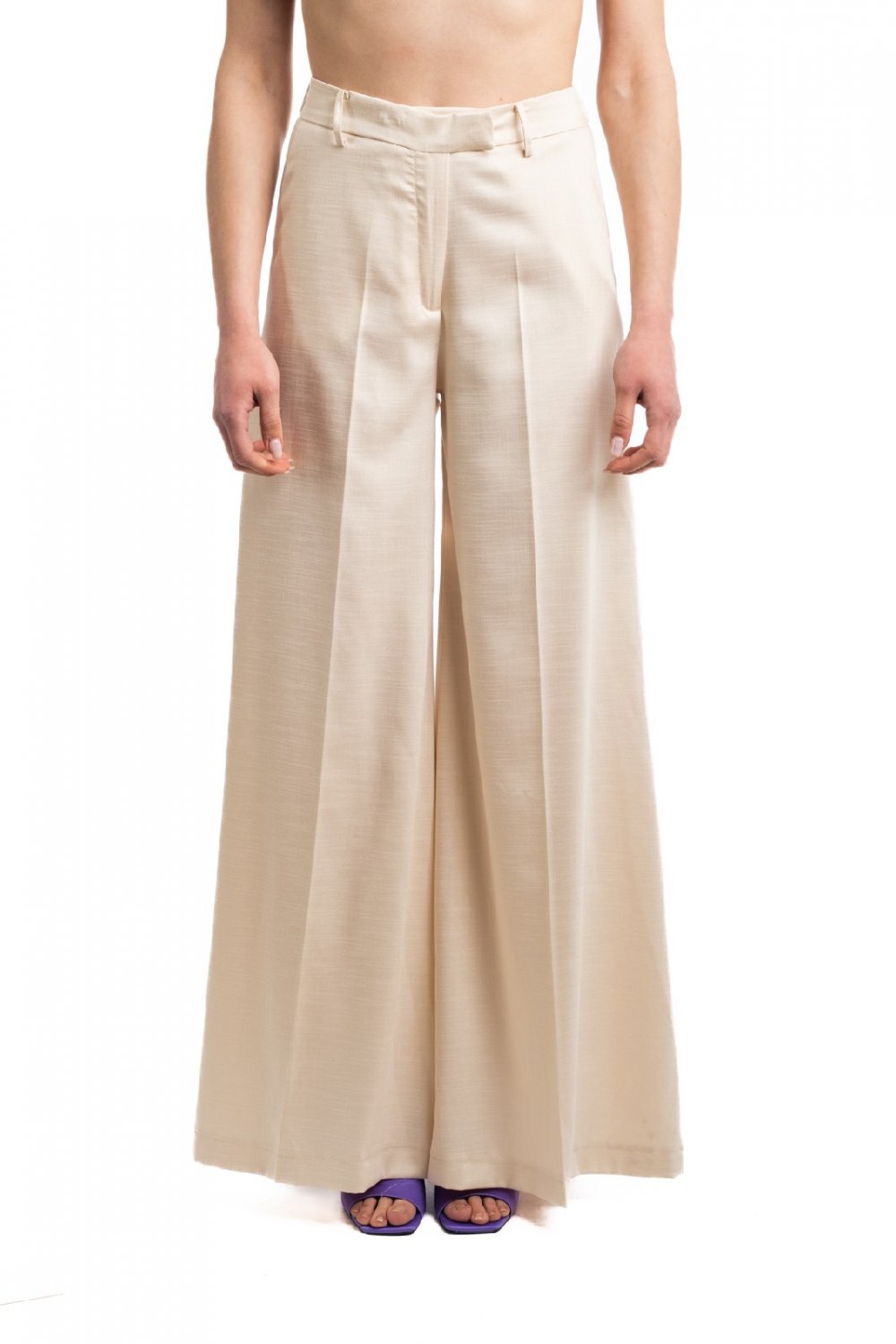 PANTALONE BEIGE DONNA IMPERIAL P9990052N - Choose Fashion Store