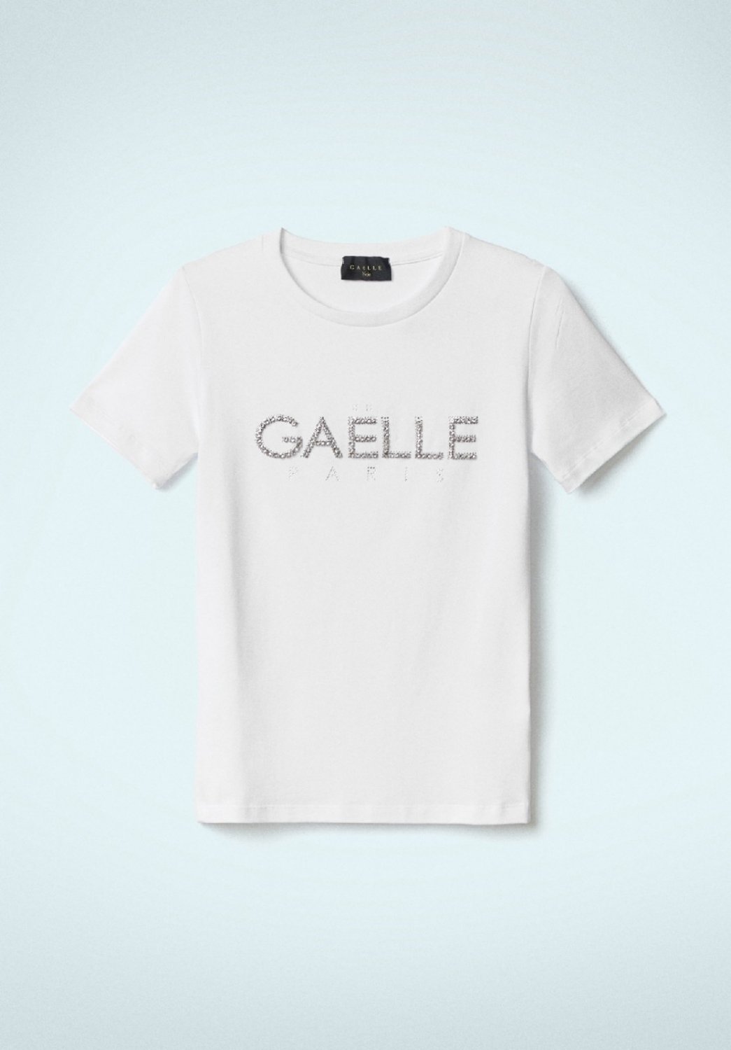 T-SHIRT BIANCO DONNA GAELLE PARIS GAABW00701 Choose Fashion Store