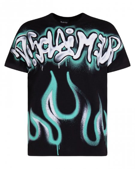 T-SHIRT CON RICAMO RUGGINE UOMO I'M BRIAN TS2491