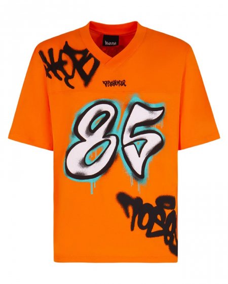 T-SHIRT NERA UOMO GAELLE PARIS GBU01177