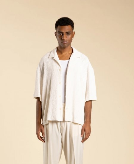 CAMICIA MANICA LUNGA COLLO BOWLING  UOMO I'M BRIAN CA3286