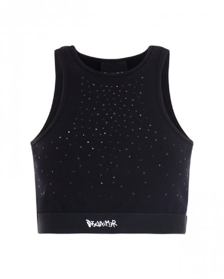 T-SHIRT IN JERSEY  DONNA DISCLAIMER 25EDS54918