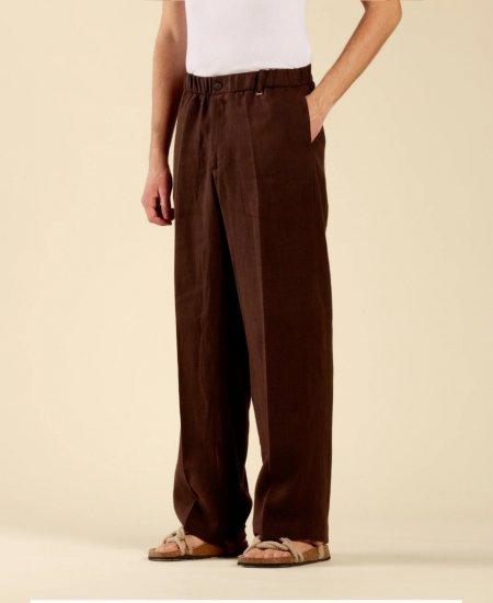 PANTALONE TASCA AMERICA FONDO AMPIO IN POLIVISCOSA UOMO I'M BRIAN PA3264