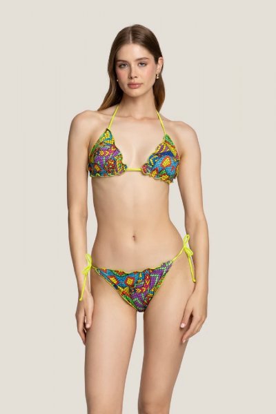 TOP ARRICCIATO CON SLIP V LEO SOUL DONNA 4 GIVENESS 125WBWBK5131