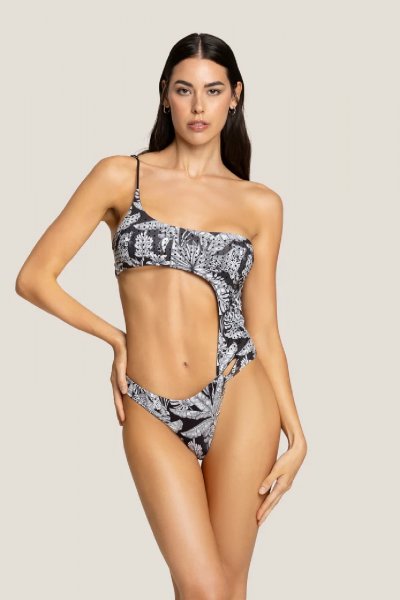 TRIANGOLO BORDATO BICOLOR LUREX DONNA 4 GIVENESS 125WBWBK5212