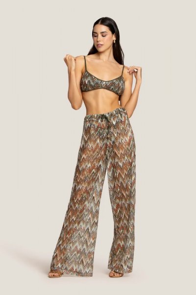 PANTALONE ECOPELLE ROSSO DONNA IMPERIAL P4K8GGJ
