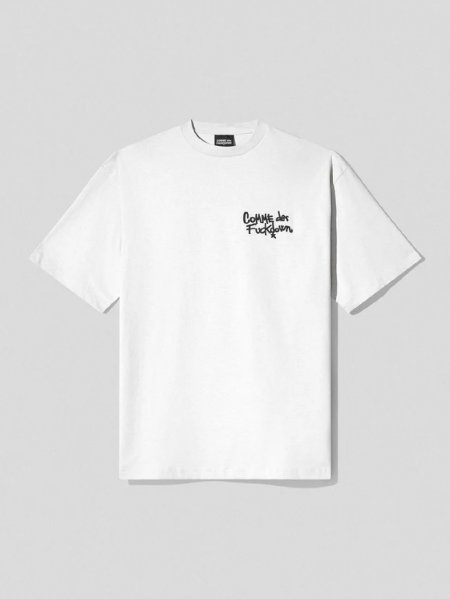 T-SHIRT IN JERSEY CON STAMPA SUL DAVANTI E RETRO UOMO COMME DES FUCKDOWN CFABM01506