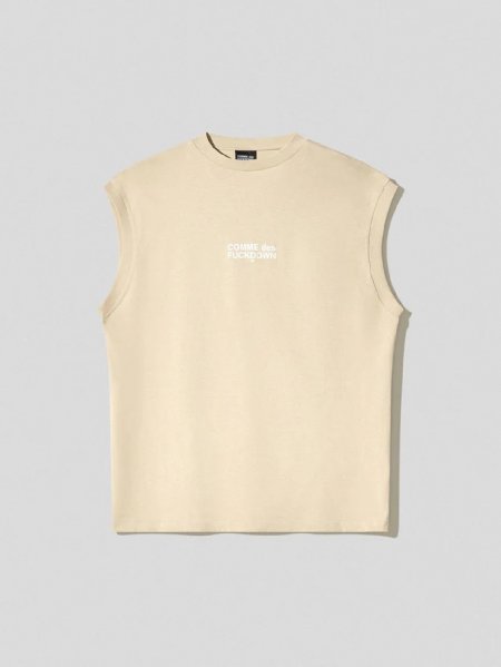 T-SHIRT IN JERSEY CON STAMPA SUL DAVANTI E RETRO UOMO COMME DES FUCKDOWN CFABM01506