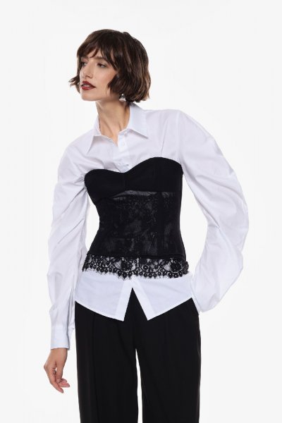 ECOLEATHER TOP DONNA SILENCE LIMITED BOU850