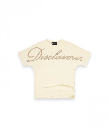 MAGLIA DONNA IN JERSEY DONNA DISCLAIMER 25IDS55177