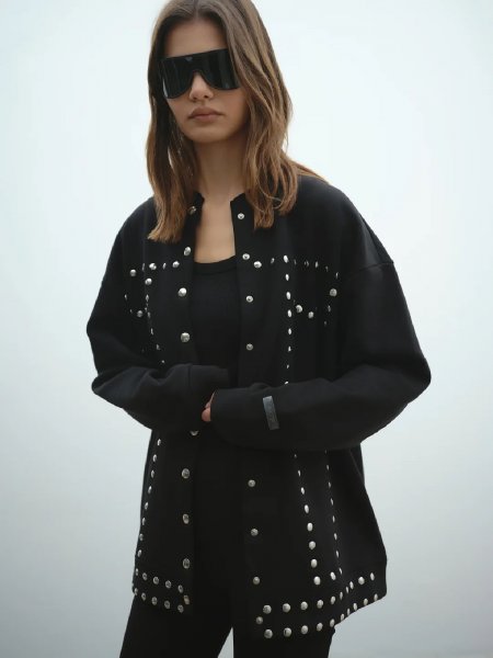 FELPA CAPPUCCIO CON RICAMO SU CAPPUCCIO DONNA COMME DES FUCKDOWN CFABW01373