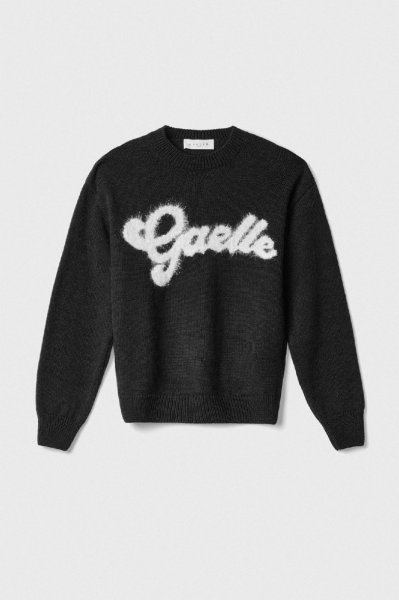 PULLOVER PARICOLLO IN MAGLIERIA CON RICAMO LOGO DONNA GAELLE PARIS GAABW07115
