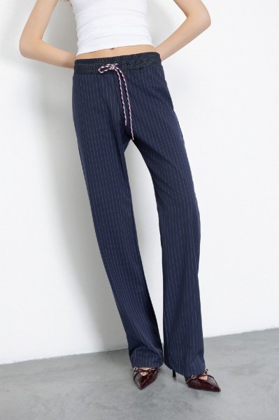 PANTALONE NERO DONNA IMPERIAL P39KAW