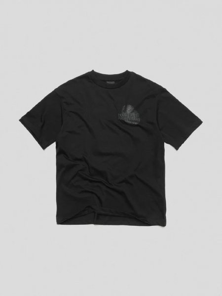 T-SHIRT IN JERSEY CON STAMPA SUL DAVANTI E RETRO UOMO COMME DES FUCKDOWN CFABM01641