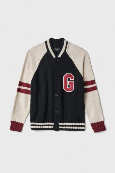 BOMBER CON ZIP ARROTONDATA SU TASCHE ANTERIORI, PATCH E RICAMI UOMO COMME DES FUCKDOWN CFABM01702