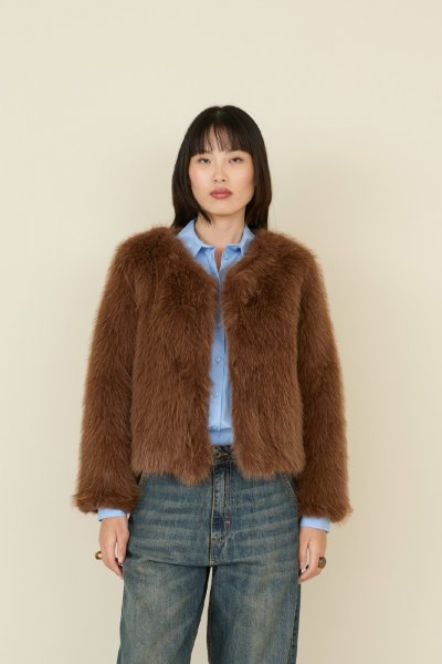 PIUMINO MANICA LUNGA CON CAPPUCCIO CON INSERTI IN MAGLIERIA DONNA GAELLE PARIS GAABW06511