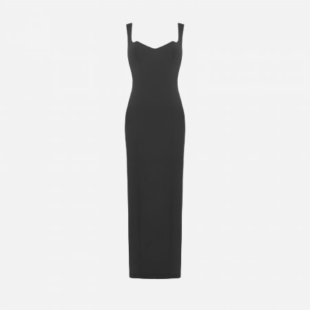 ABITO PARICOLLO MEZZA MANICA CON DETTAGLIO CICITURE SUL DAVANTI E SUL RETRO DONNA GAELLE PARIS GAABW04359