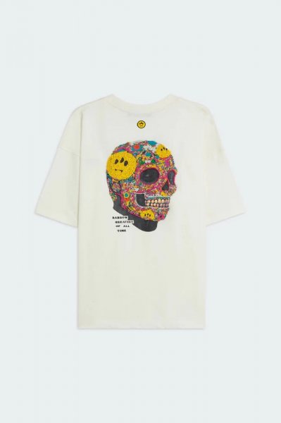 T-SHIRT OFF WHITE DONNA DISCLAIMER 23IDS54062