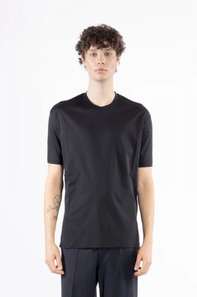 T-SHIRT OVERSIZE NERO UOMO I'M BRIAN TS2723