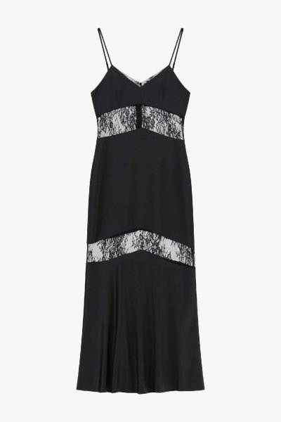 ABITO CORTO PARICOLLO MEZZA MANICA CON RICAMO TRAFORATO DONNA GAELLE PARIS GAABW09258