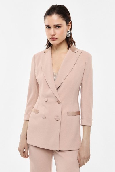 GIACCA MONOPETTO MANICHE CORTE DONNA IMPERIAL JAP1LHX