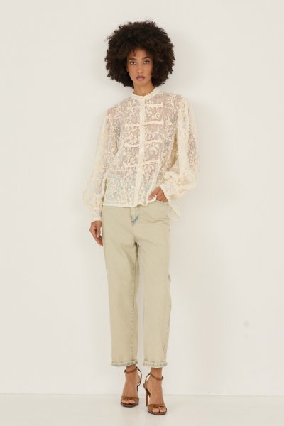 TOP PIZZO BIANCO DONNA IMPERIAL CLH8FQE