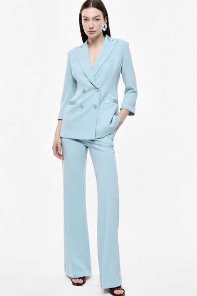 PANTALONE VIOLA DONNA 4 GIVENESS FGPW2023