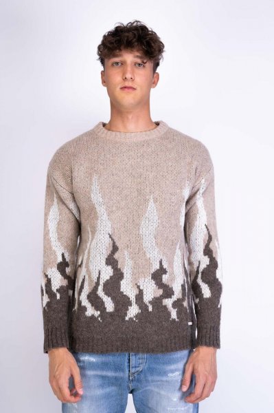 MAGLIO MOHAIR NEIGE UOMO WHY NOT BRAND PUL9