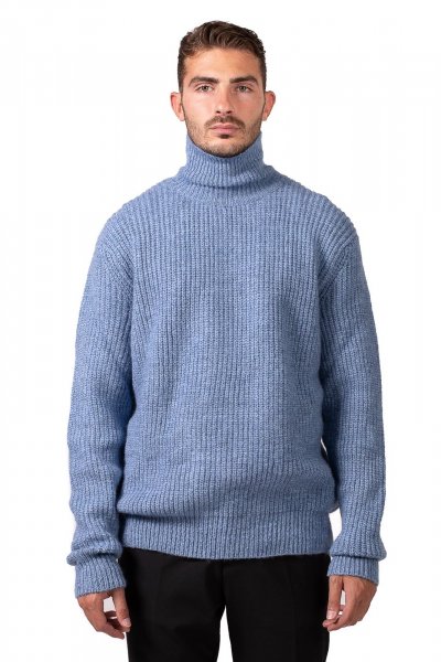 CARDIGAN IN TRICOT BLU NAVY UOMO UNDERCLUB 23IUC80022