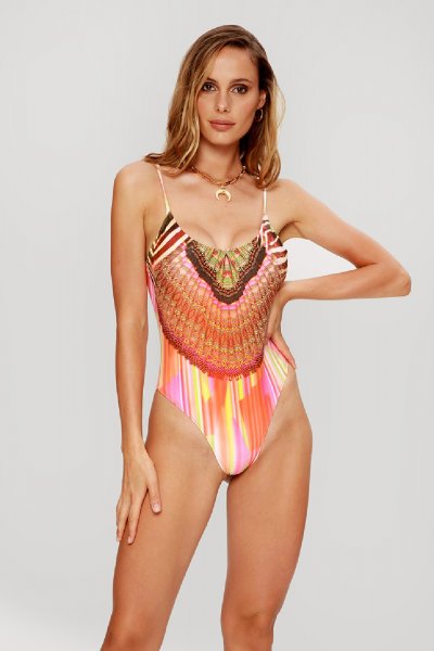 MONOKINI OPULENT GEOMETRICO DONNA 4 GIVENESS FGBW2148