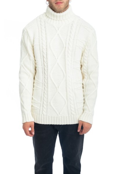 CARDIGAN ROMBI CELESTE UOMO WHY NOT BRAND KIM5