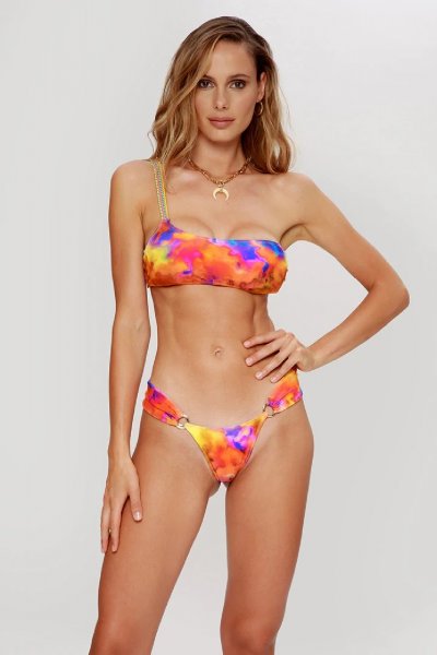 BIKINI TRIANGOLO E SLIP GHANA GLASS DONNA 4 GIVENESS FGBW3511