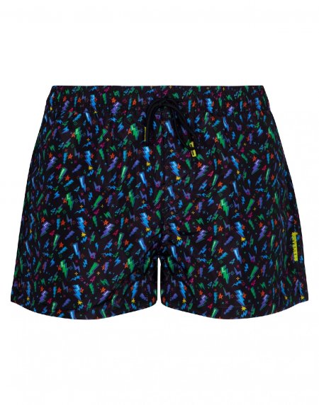 BOXER ULTRALIGHT NERO UOMO 4 GIVENESS FGBM2604