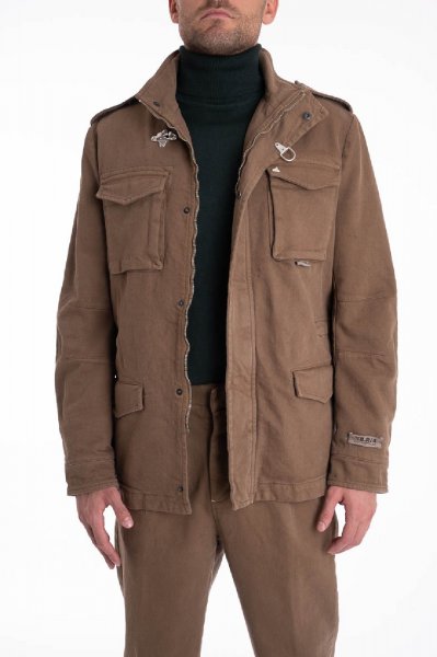 BOMBER NYLON CON RICAMO E STAMPA NERO UOMO COMME DES FUCKDOWN CDFU2080