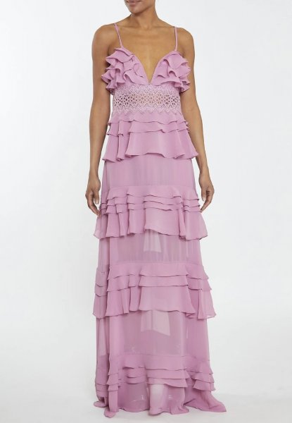 ABITO TULLE FIORE SFUMATO DONNA KONTATTO M1412