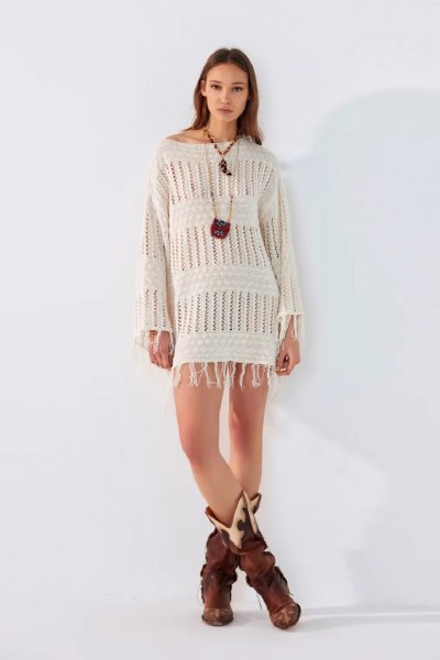 ABITO LUNGO EXCHANGE NERO DONNA 4 GIVENESS FGCW3045