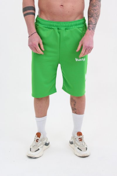 BERMUDA IN FELPA NERO UOMO DISCLAIMER 23EDS53405