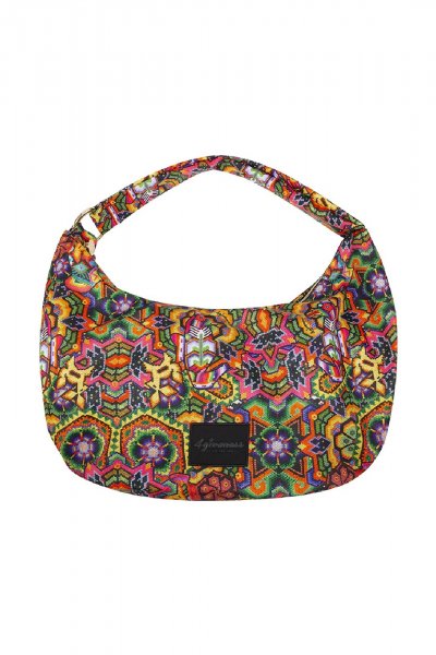 BORSA PIUME STRUZZO NERO DONNA GAELLE PARIS GBADM4507