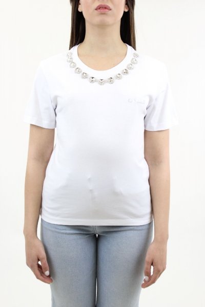 CANOTTA NERA DONNA DISCLAIMER 22EDS51717