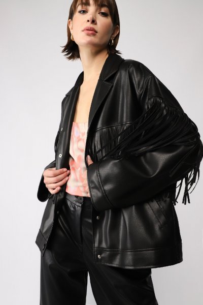 CAPPOTTO NERO DONNA KONTATTO NO7017