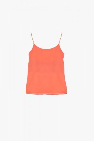 TOP LACCI ARANCIO DONNA KONTATTO 3M7441