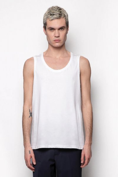 T-SHIRT IN JERSEY NERA UOMO DISCLAIMER 23IDS53793