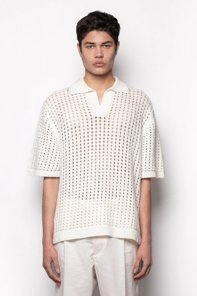 CARDIGAN ROMBI GIALLO UOMO WHY NOT BRAND KIM5