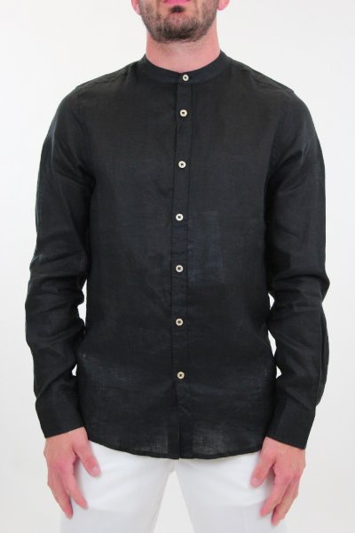 CAMICIA COTONE NERO UOMO COMME DES FUCKDOWN CDFU2346