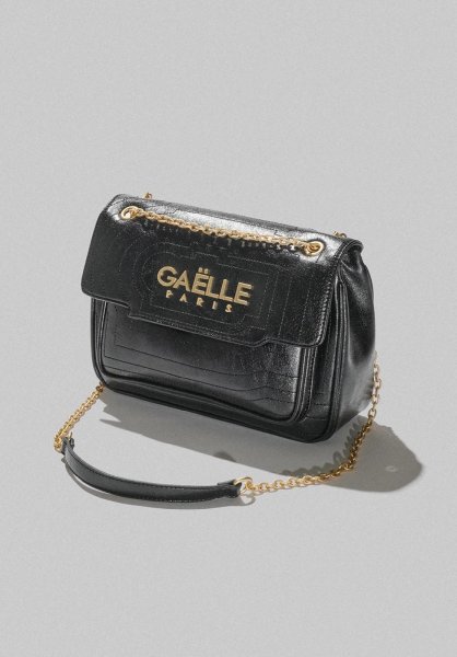 BORSA ECOPELLE LOGO NERO DONNA GAELLE PARIS GBADP3621