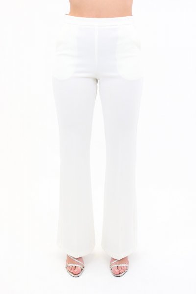 PANTALONE MAGLIA CAMMELLO DONNA 4 GIVENESS FGTW3261