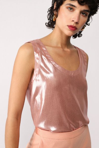 BLUSA CHIFFON NERO DONNA GAELLE PARIS GBDM17501