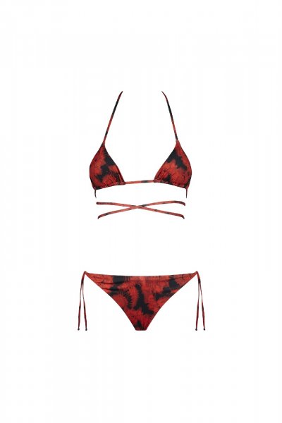 BIKINI TRIANGOLO E SLIP EXCHANGE LEO DONNA 4 GIVENESS FGBW3815